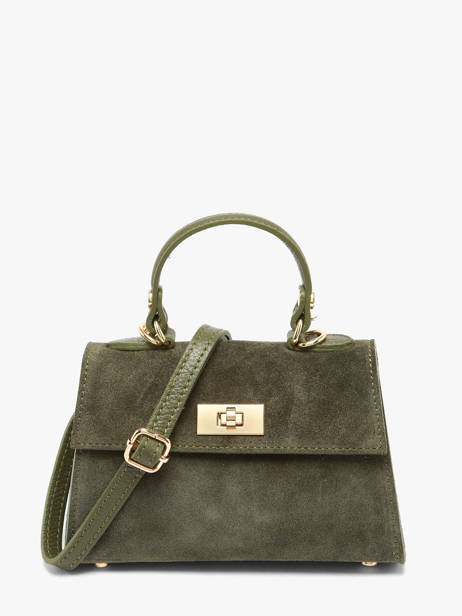 Sac Porté épaule Velvet Caviar Cuir Milano Vert velvet caviar VC25116