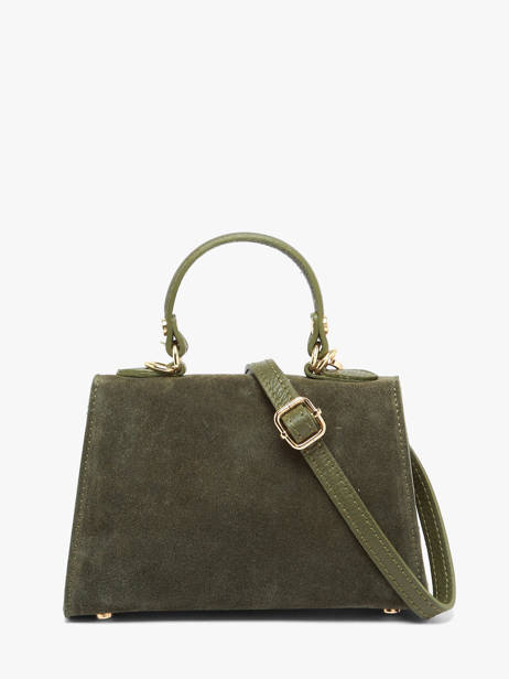 Sac Porté épaule Velvet Caviar Cuir Milano Vert velvet caviar VC25116 vue secondaire 3