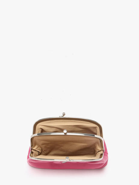 Porte-monnaie Cuir Hexagona Rose coconut E77271 vue secondaire 1