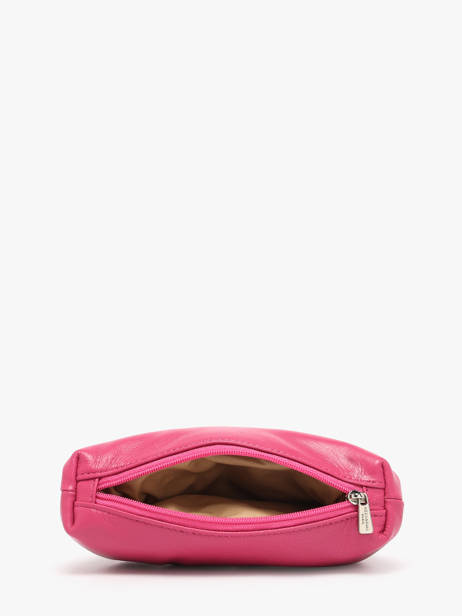 Porte-monnaie Cuir Hexagona Rose coconut E77271 vue secondaire 2