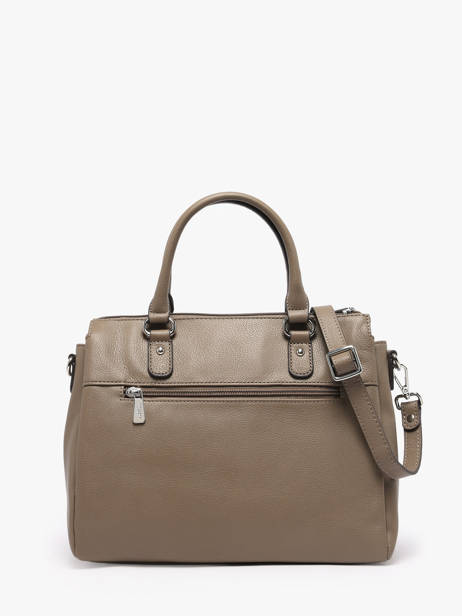 Sac Porté Main Confort Cuir Hexagona Beige confort 469844 vue secondaire 3