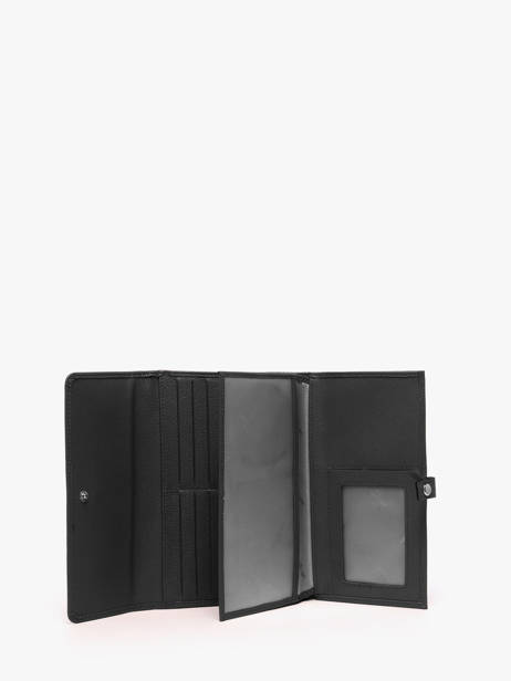 Continental Wallet Leather Hexagona Black confort 467466R other view 2