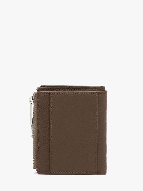Porte-cartes Porte-monnaie Original Cuir Nathan baume Marron original n 102N vue secondaire 3