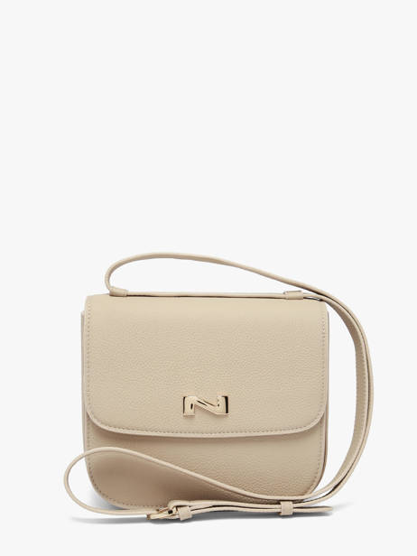 Sac Bandoulière Ulysse Cuir Nathan baume Beige odyssey 2