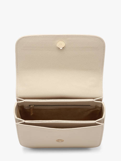 Sac Bandoulière Ulysse Cuir Nathan baume Beige odyssey 2 vue secondaire 3