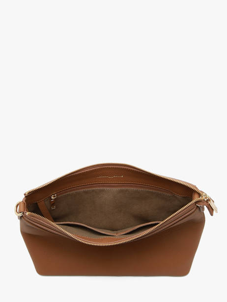 Sac Bandoulière Greta Cuir Nathan baume Marron riviera 2 vue secondaire 3