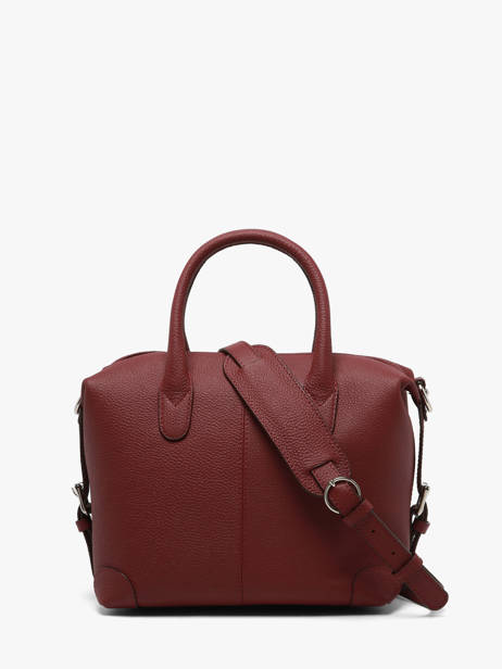 Sac Porté Main Clark Cuir Nathan baume Rouge drive 1 vue secondaire 4