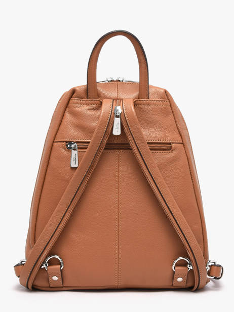 Sac à Dos Cuir Hexagona Marron confort 464783 vue secondaire 3