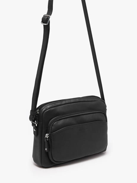 Sac Bandoulière Confort Cuir Hexagona Noir confort 466600 vue secondaire 1