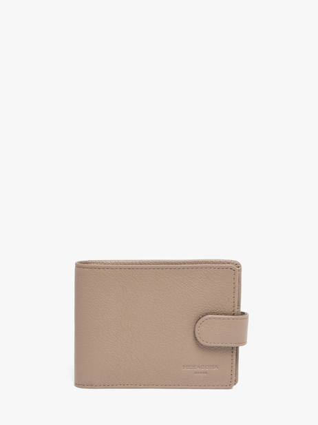 Portefeuille Cuir Hexagona Beige confort 461050R