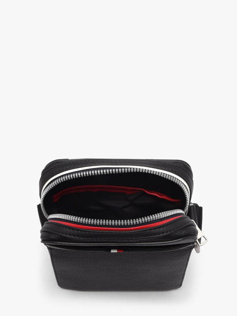 Sac Bandoulière Tommy hilfiger Noir th central AM14698 vue secondaire 2