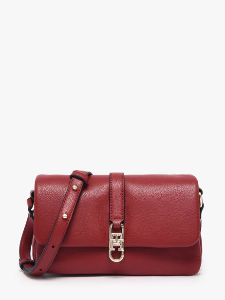 Sac Bandoulière Th Libre Polyester Recyclé Tommy hilfiger Rouge th libre AW19198