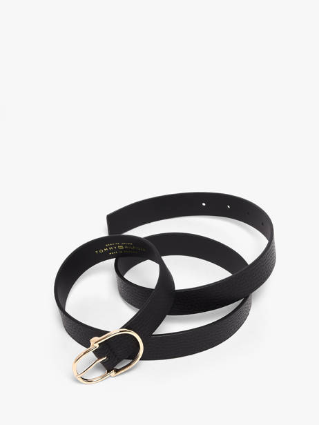 Ceinture Tommy hilfiger Noir belt AW19145 vue secondaire 2