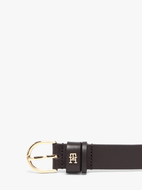 Ceinture Tommy hilfiger Marron belt AW16836 vue secondaire 1