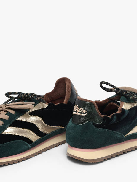 Sneakers En Cuir Mrp star Vert women 23 vue secondaire 2