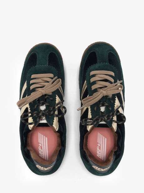 Sneakers En Cuir Mrp star Vert women 23 vue secondaire 3