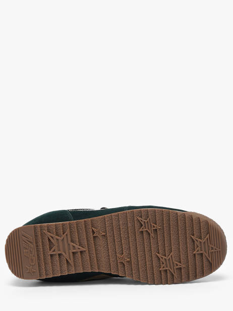 Sneakers En Cuir Mrp star Vert women 23 vue secondaire 4