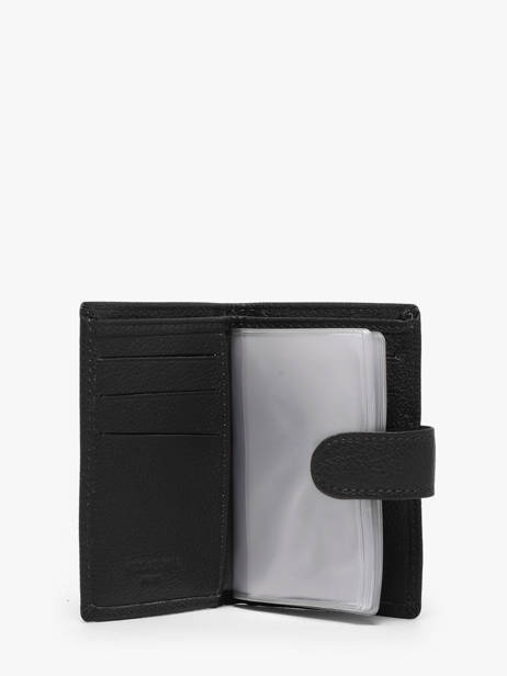 Porte-cartes Cuir Hexagona Noir confort 467254R vue secondaire 1
