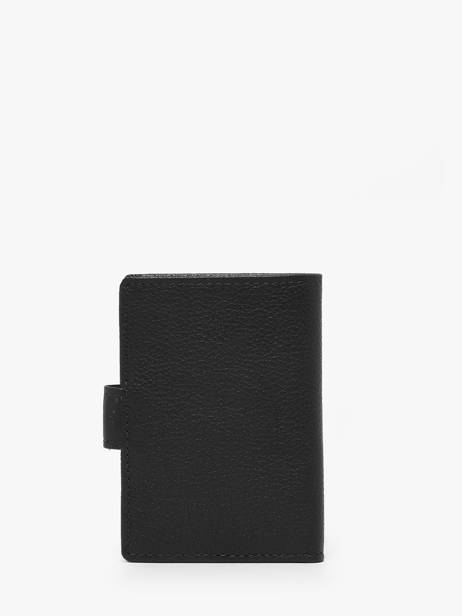 Porte-cartes Cuir Hexagona Noir confort 467254R vue secondaire 2