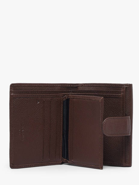 Portefeuille Cuir Hexagona Marron confort 467468R vue secondaire 1