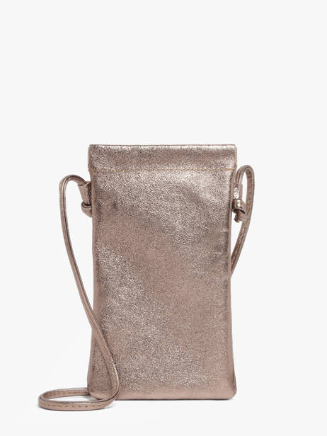 Sac Bandoulière Nine Cuir Milano Rose nine NI26061