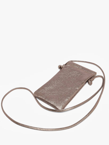 Sac Bandoulière Nine Cuir Milano Rose nine NI26061 vue secondaire 1