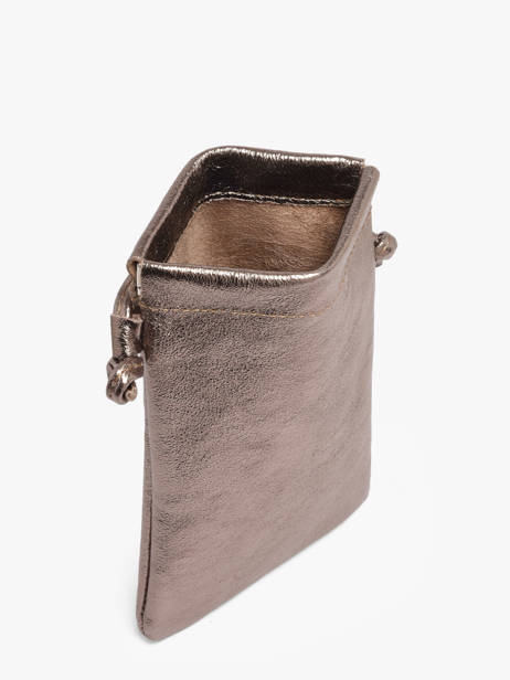 Sac Bandoulière Nine Cuir Milano Rose nine NI26061 vue secondaire 2