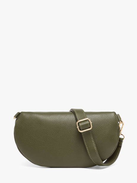 Sac Banane Cuir Milano Vert caviar CA23111O vue secondaire 3