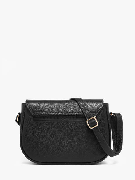 Sac Bandoulière Caviar Milano Noir caviar CA26068 vue secondaire 3