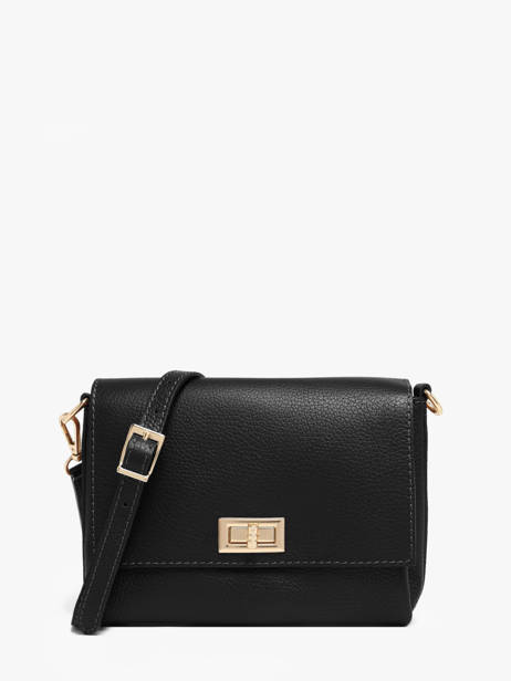 Sac Bandoulière Caviar Milano Noir caviar CA24061O