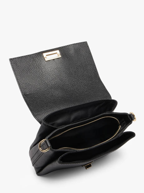 Sac Bandoulière Caviar Milano Noir caviar CA24061O vue secondaire 2