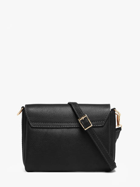 Sac Bandoulière Caviar Milano Noir caviar CA24061O vue secondaire 3