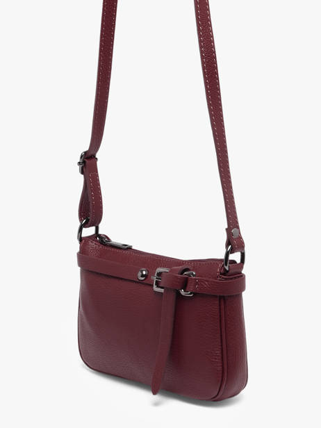 Sac Bandoulière Caviar Milano Rouge caviar G1421NO vue secondaire 1