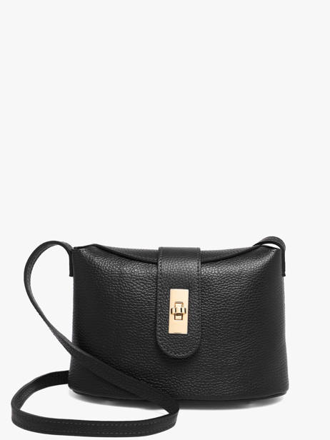Sac Bandoulière Caviar Milano Noir caviar CA26065