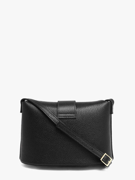 Sac Bandoulière Caviar Milano Noir caviar CA26065 vue secondaire 3