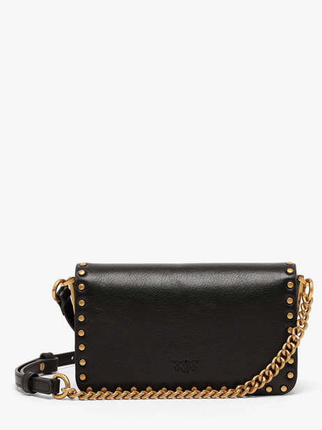 Shoulder Bag Love Bag Icon Leather Pinko Black love bag icon 7345A2JG other view 4