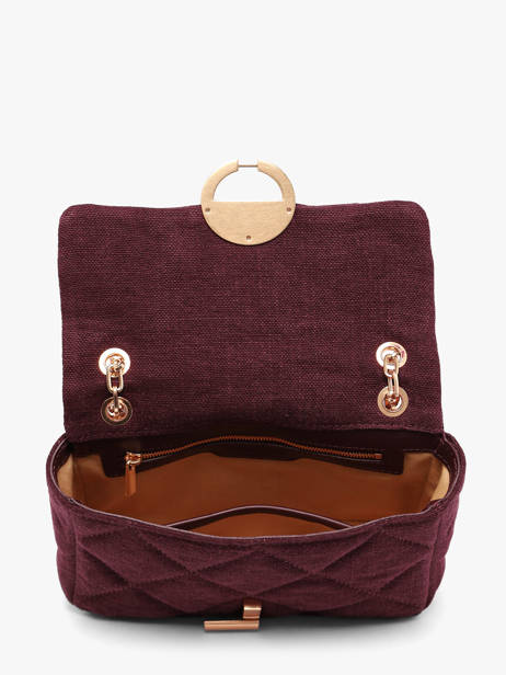 Crossbody Bag Moon Linen Vanessa bruno Violet moon 70V40533 other view 3