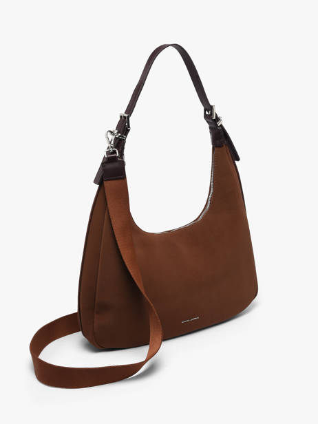 Sac Porté épaule Essentiel David jones Marron essentiel CM8579 vue secondaire 2