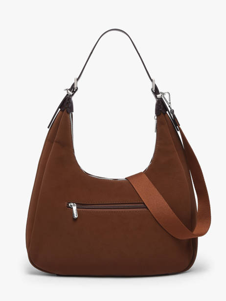 Sac Porté épaule Essentiel David jones Marron essentiel CM8579 vue secondaire 4