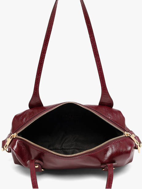Shoulder Bag Shiny Sauvage Leather Milano Red shiny sauvage SS26065 other view 3