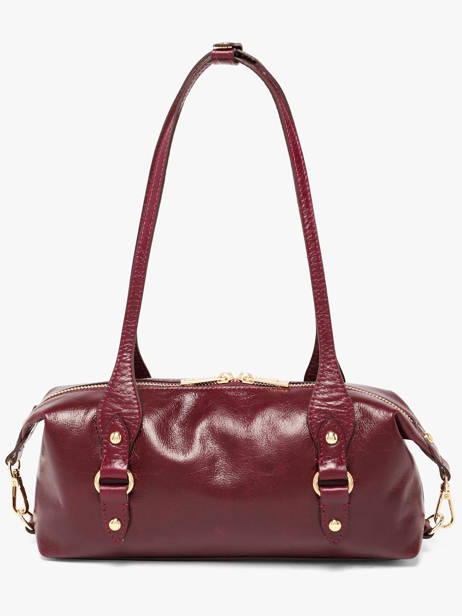 Shoulder Bag Shiny Sauvage Leather Milano Red shiny sauvage SS26065 other view 4