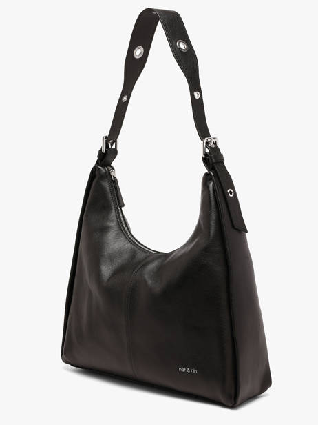 Supple Leather Tina Shoulder Bag Nat et nin Black vintage TINA other view 2