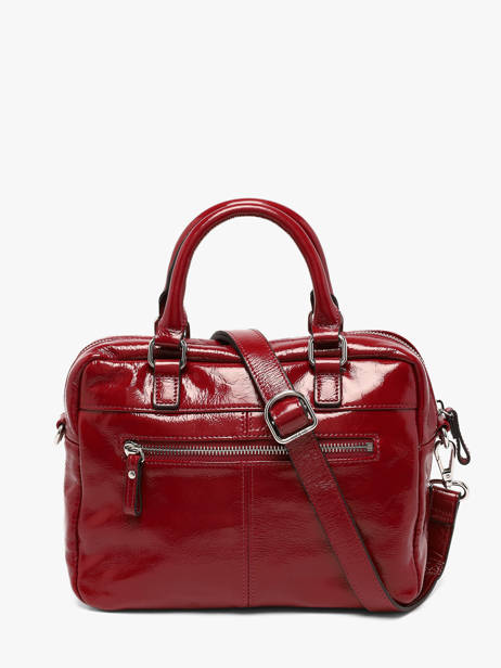 Leather Baby Macy Crossbody Bag Nat et nin Red vintage BABYMACY other view 4