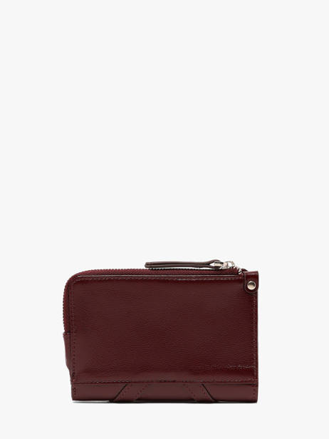 Wallet Leather Vintage Nat et nin Red vintage ROZA other view 2