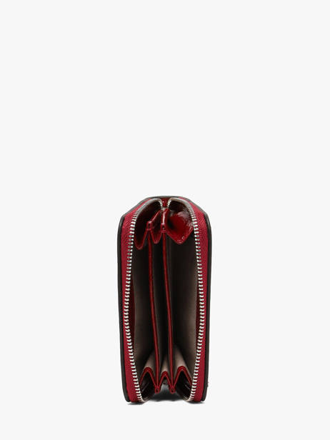 Coin Purse Leather Nat et nin Red vintage PIA other view 1