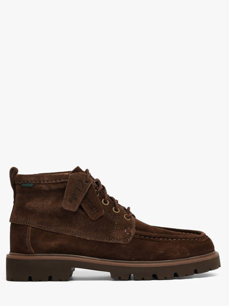 Boots In Leather Clarks Brown men 26320159