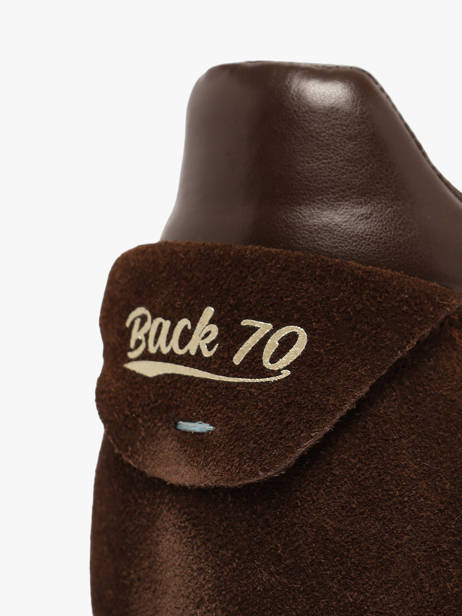 Sneakers In Leather Back 70 Brown women 62 other view 2