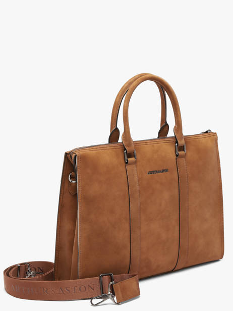Business Bag Arthur & aston Brown misha 12 other view 1