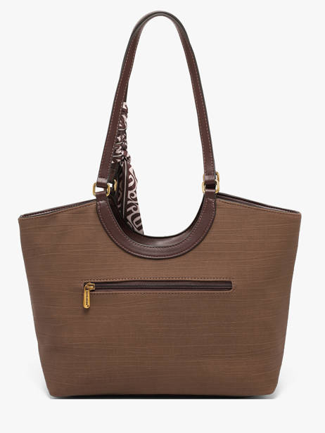 Shoulder Bag Croco Chic David jones Brown croco chic CM8681 other view 3