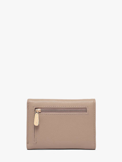 Wallet David jones Beige saffiano 2 other view 2